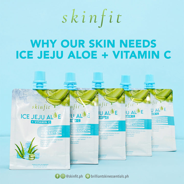 Skinfit - Ice Jeju Aloe + Vitamin C - 120g - Lynne's Beauty Closet