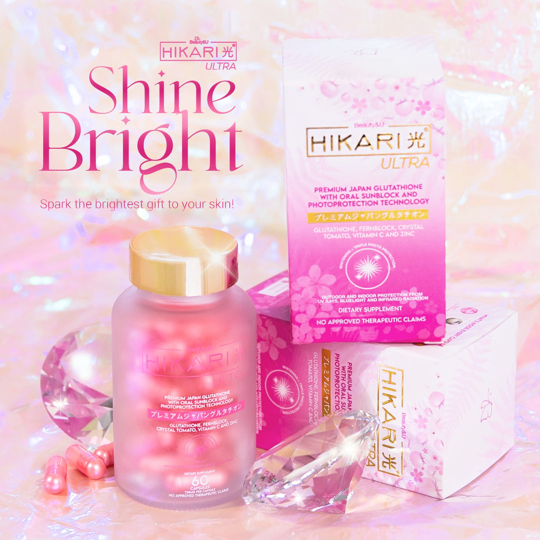 Beauty & U - Hikari Premium Japan Glutathione - 60 Caps - Lynne's Beauty Closet