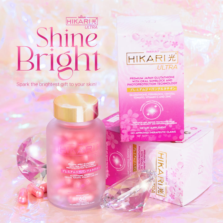 Beauty & U - Hikari Premium Japan Glutathione - 60 Caps - Lynne's Beauty Closet