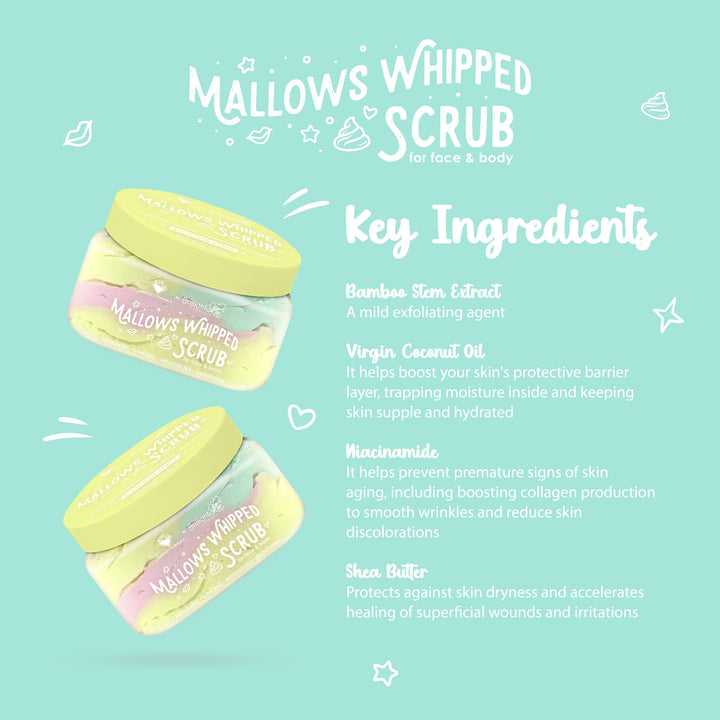 Perfect Formula - Mallows Whipped Scrub - 250g - Lynne's Beauty Closet