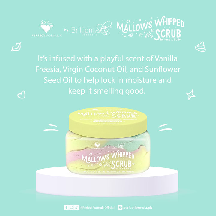 Perfect Formula - Mallows Whipped Scrub - 250g - Lynne's Beauty Closet