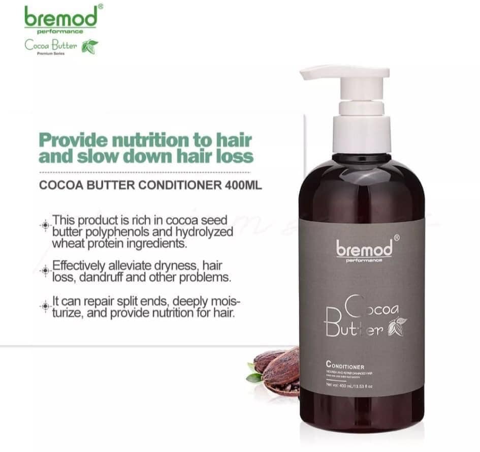 Bremod - Cocoa Butter Conditioner - 400mL - Lynne's Beauty Closet