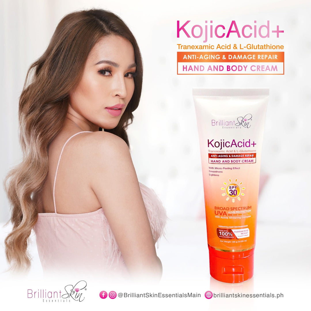 Brilliant Kojic Acid Hand & Body Lotion - 120mL - Lynne's Beauty Closet