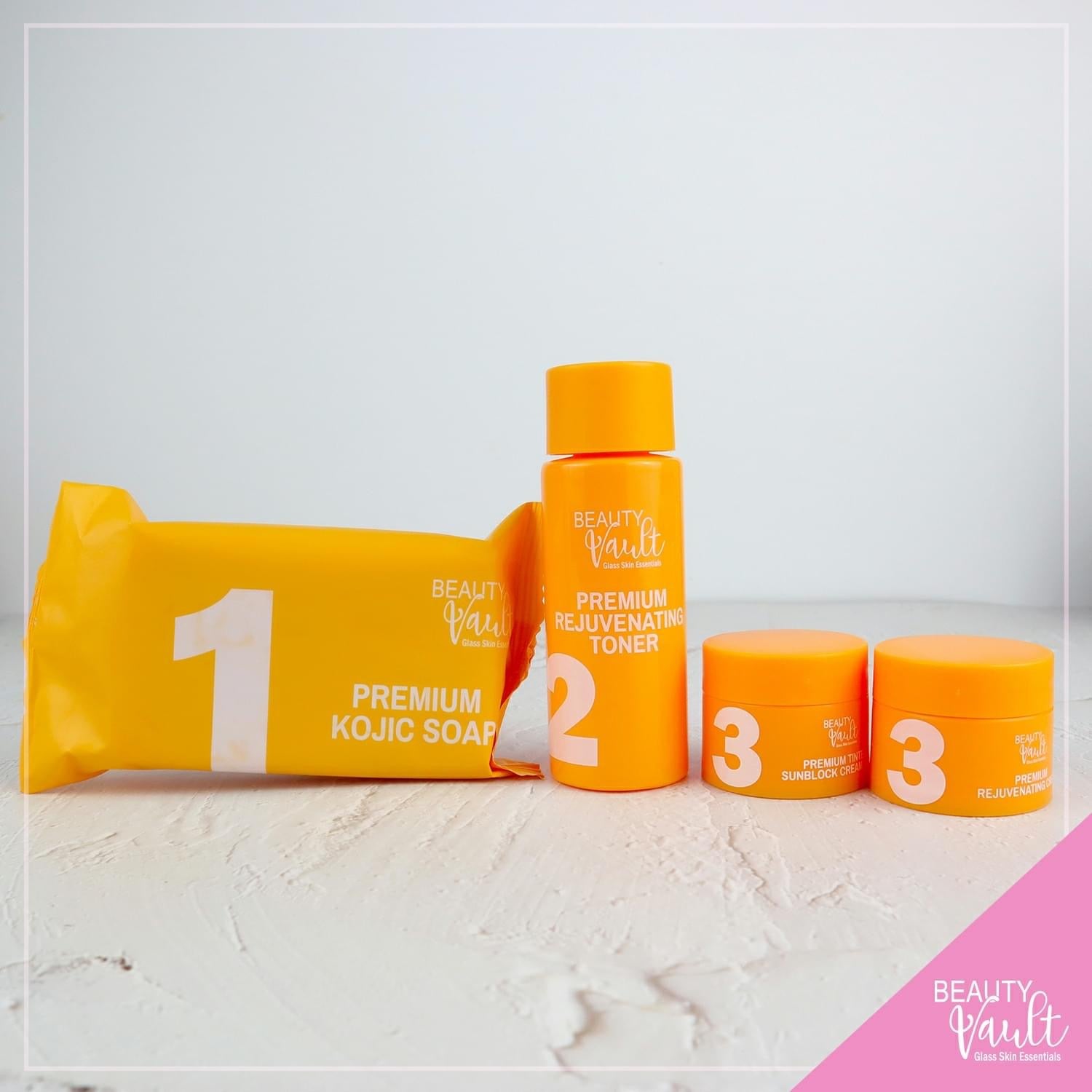 Beauty Vault Set Premium Rejuvenating Set (4-Piece Set)