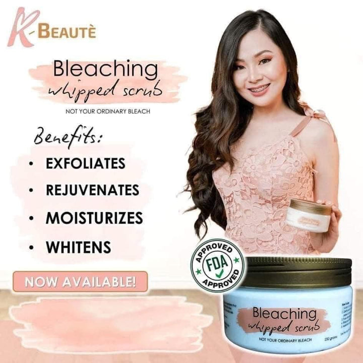 K Beaute - Bleaching Whipped Scrub - 250g - Lynne's Beauty Closet