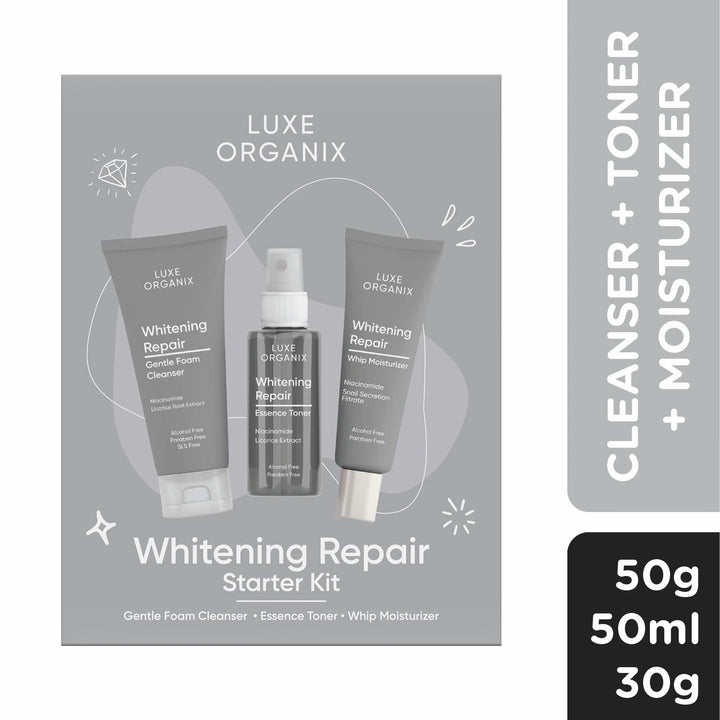 Luxe Organix Whitening Repair Starter Kit - Lynne's Beauty Closet