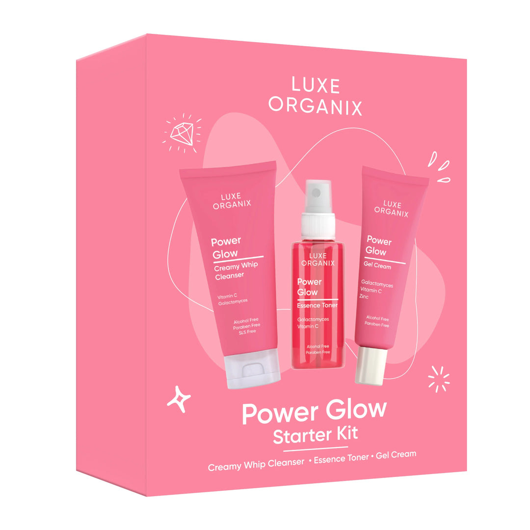 Luxe Organix Power Glow Starter Kit - Lynne's Beauty Closet