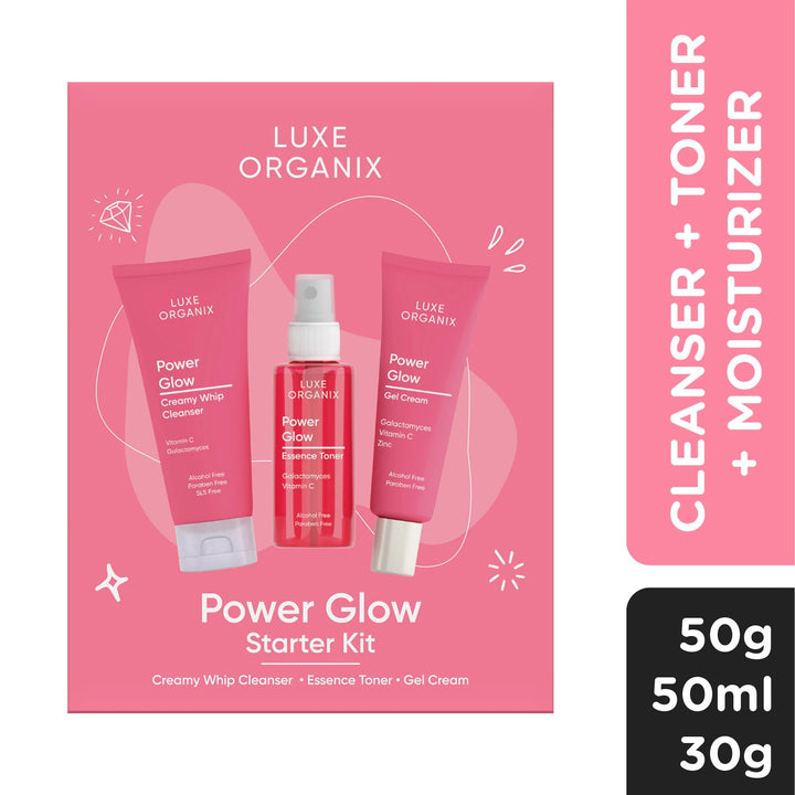 Luxe Organix Power Glow Starter Kit - Lynne's Beauty Closet